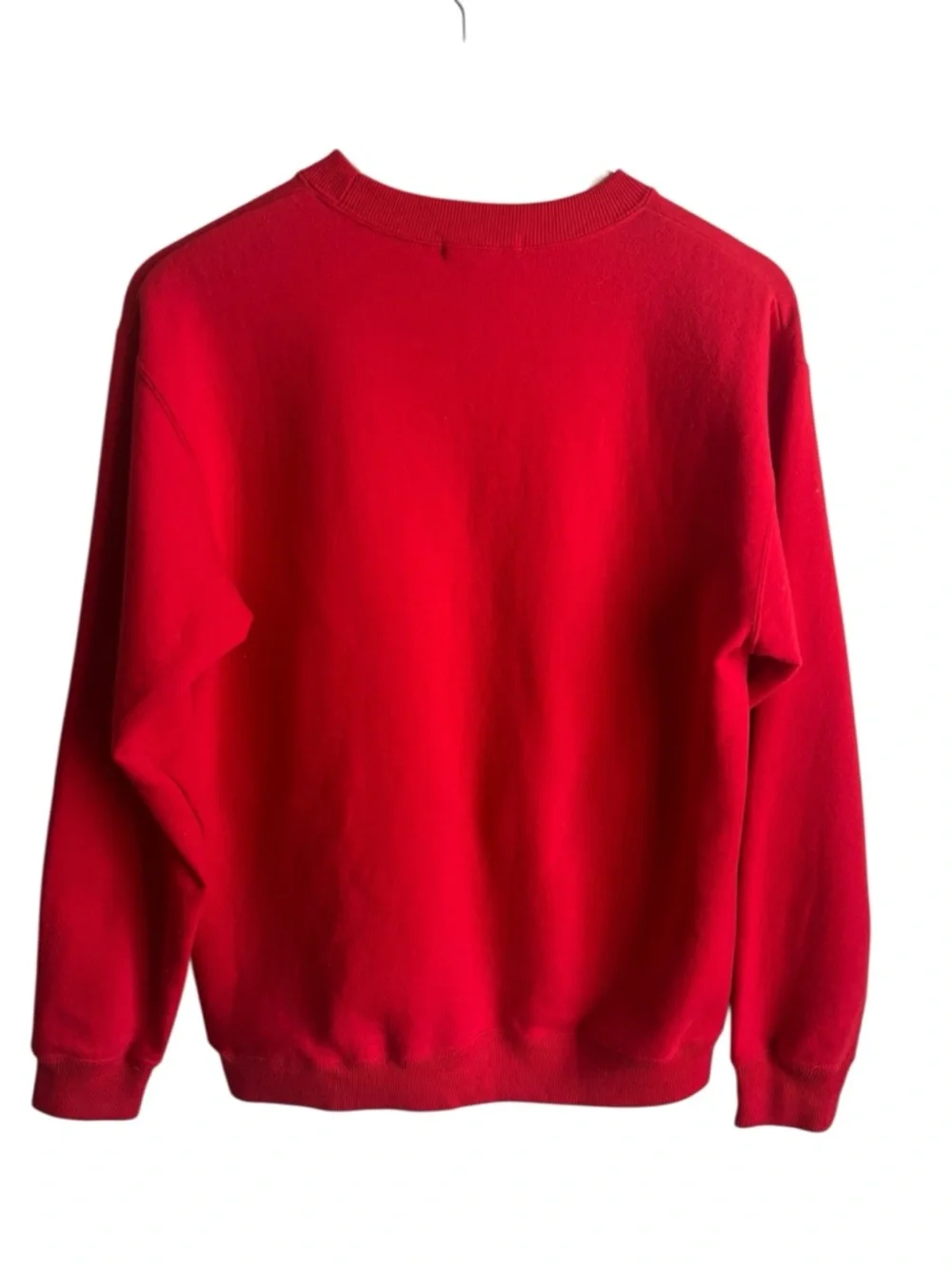Club Monaco CMX Sweatshirt Red Crewneck Logo 90s Retro - Picture 5 of 10